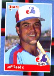1988 Donruss Baseball Cards    088      Jeff Reed